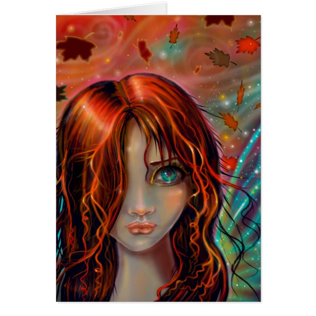 Fantaisie artistique de fée d'automne (Devant)