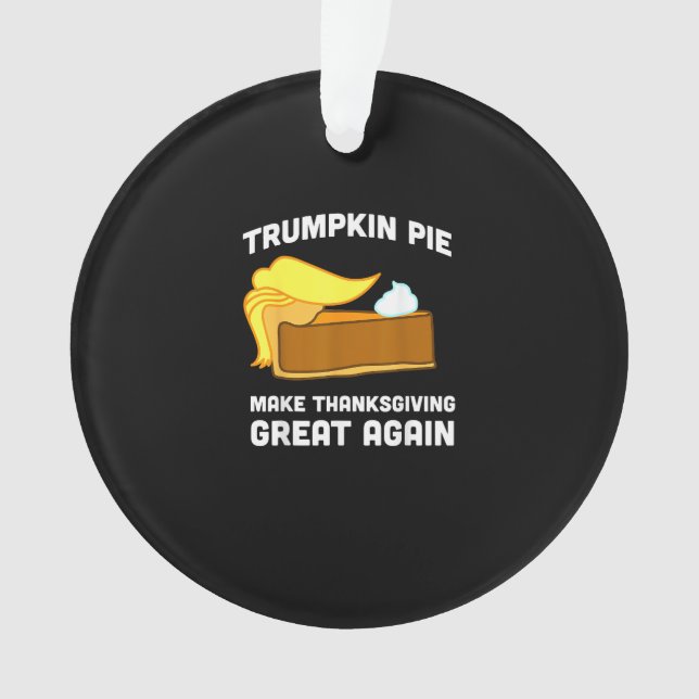 Fantaisie Chemise Trumpkin Pie Faire Thanksgiving  (devant)