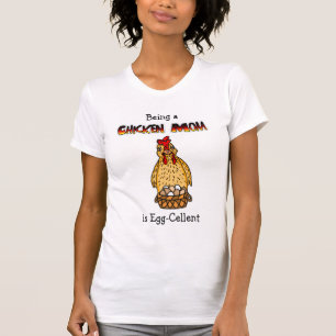 Fantaisie Chicken Maman Humour T-shirt