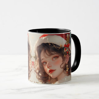 Fantaisie de Noël : Mug Deux Tons pour Romance des