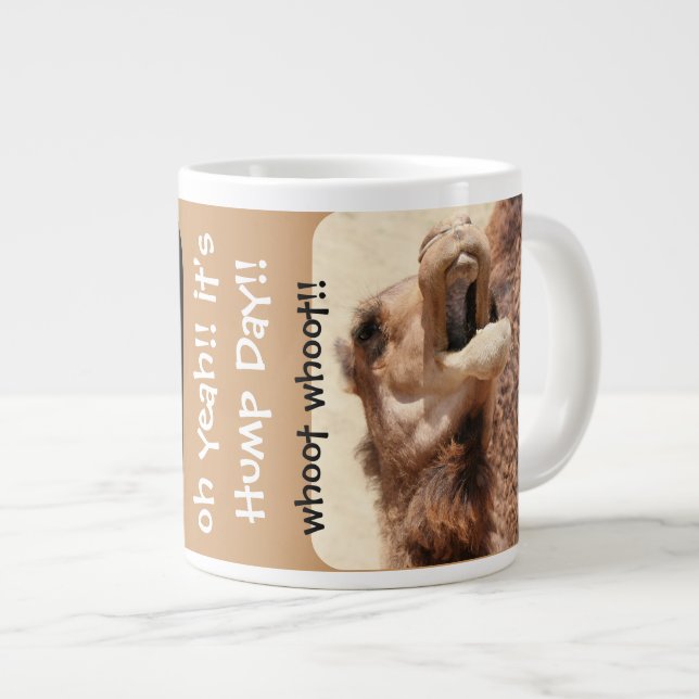 Fantaisie du chameau Jumbo Mug (Devant droit)