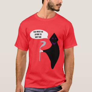 Fantaisie faucheuse Halloween T-shirt personnalisé