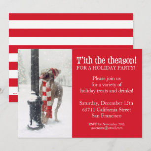 Fantaisie noël Invitation de pôle