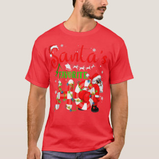Fantaisie Noël Père Noël Favorite Ho Xmas T-shirt