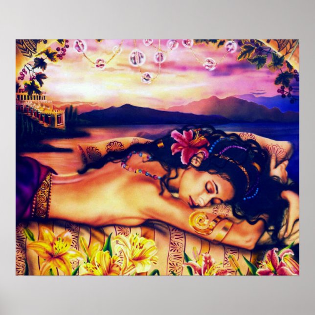 Fantasia (Ariane) par Lisa Iris Poster (Devant)