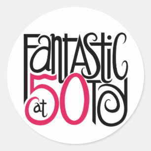 Fantastique à 50 Sticker