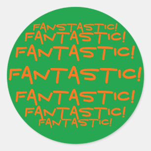 Fantastique ! autocollant
