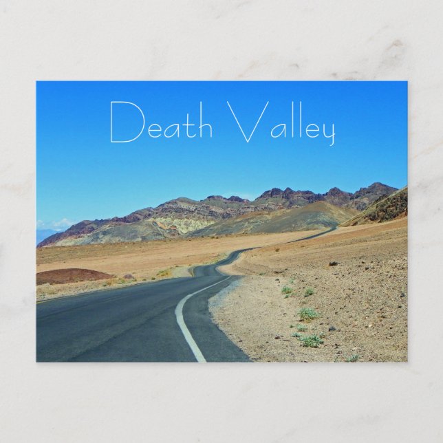 Fantastique carte postale de la vallée de la Mort  (Devant)
