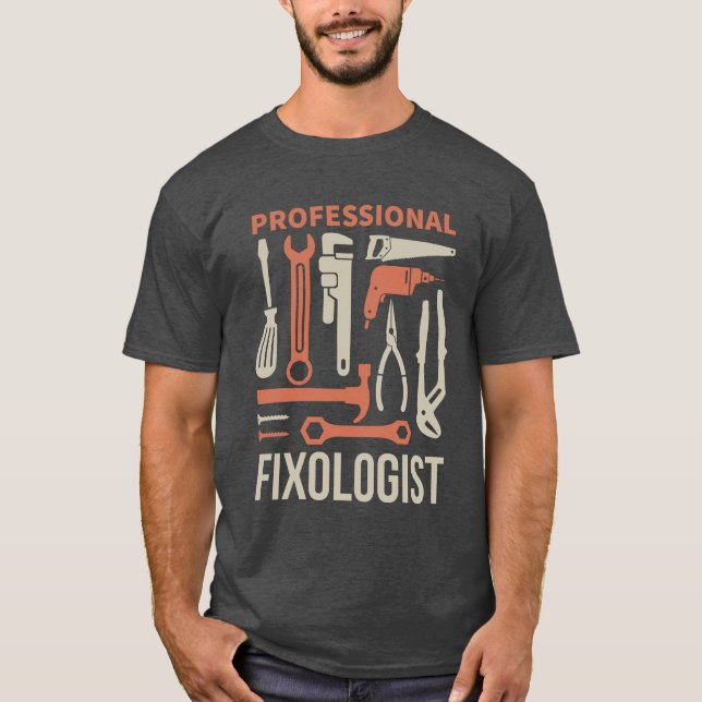 Fantastique handyman FIXOLOGIST 2 T-shirt (Devant)