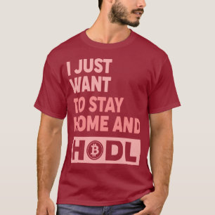 Fantastique Hodl Crypto Bitcoin Logo T-Shirt avant