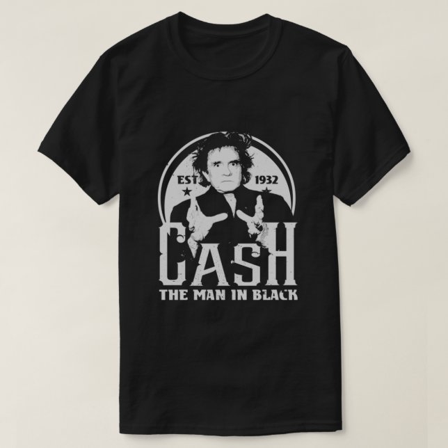 Fantastique Johnny Cash Man En T-shirt Essentiel N (Design devant)