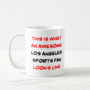 fantastique los angeles sports fan tasse de café