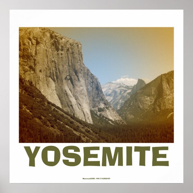 Fantastique Poster Yosemite ! (Devant)