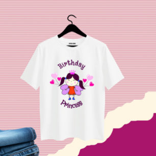 Fantastique princesse avec ballons bébé T-shirt