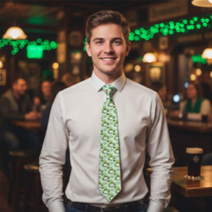 Fantastique Saint Patrick's Day Cravate chanceuse