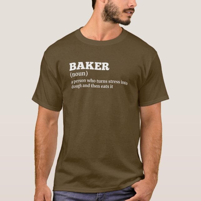 Fantastique T-shirt définition Baker (Devant)