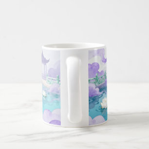 Fantastique Tasse du Lac de Lotus Céleste