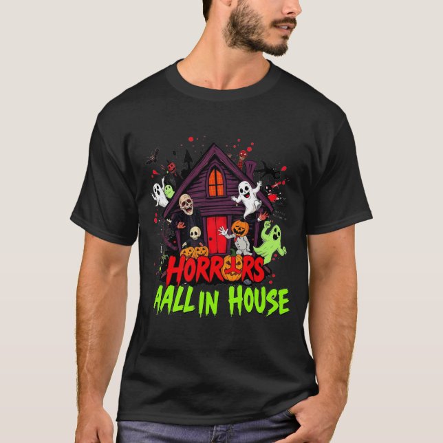 Fantastique tueur T-shirt Halloween (Devant)