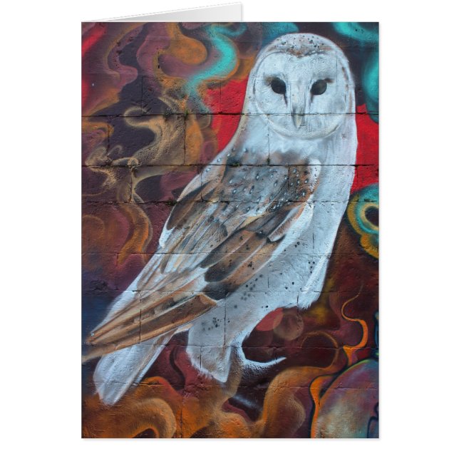 Fantasy Graffiti Snowy Owl (Devant)