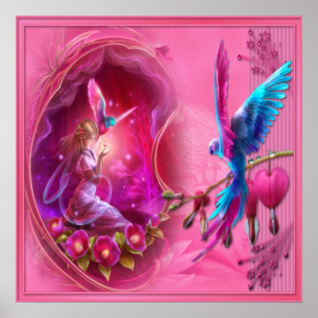 Fantasy Parrot - Poster (Devant)