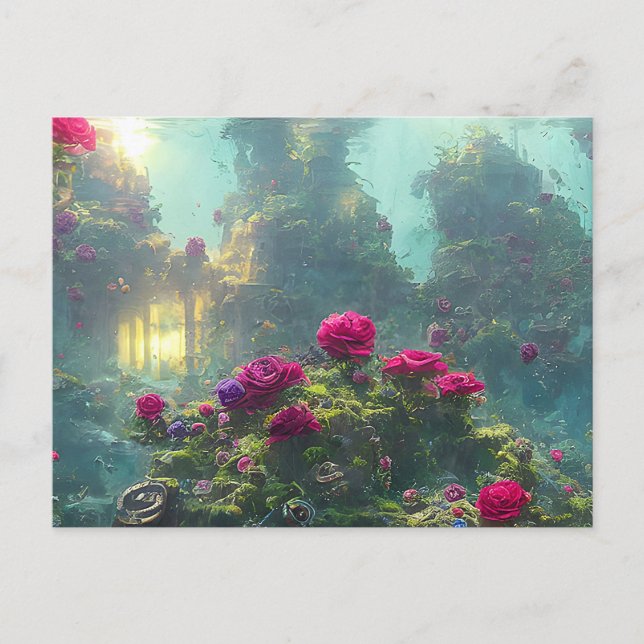 FANTASY Sous l'eau - Carte postale (Devant)