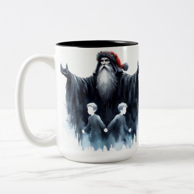 Fantôme de Noël Futur café Mug (Gauche)