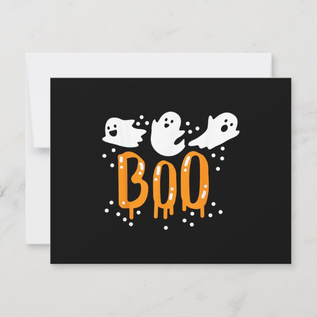 Fantôme d'Halloween Chou Mignon (Devant)