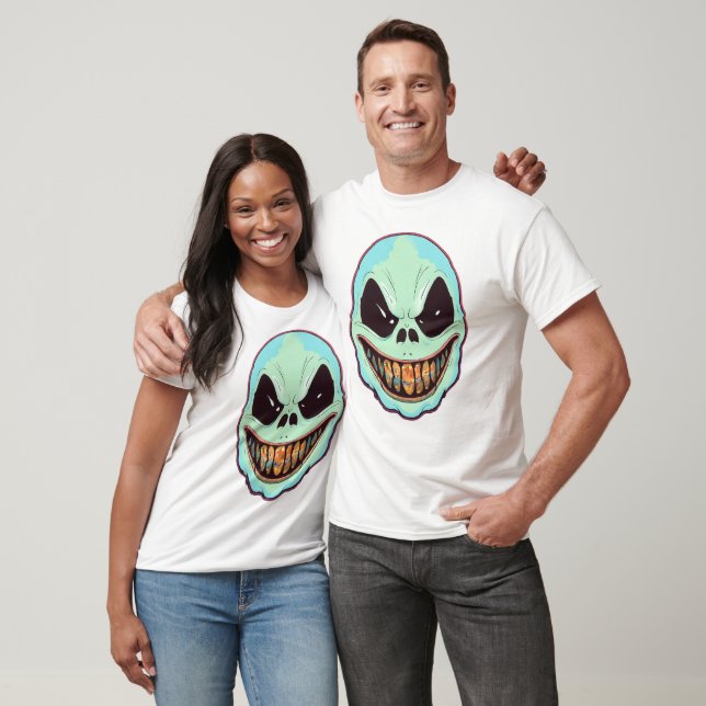 Fantôme en colère - T-shirt Halloween (Unisexe)
