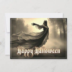 Fantôme Féminin Noir dans l'Enfer - Halloween