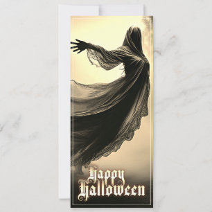 Fantôme noir féminin dans Hellscape - Halloween