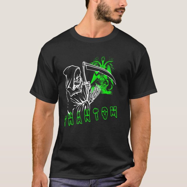 Fantôme "Reaper" - T-shirt Elite Premium #5 (Devant)