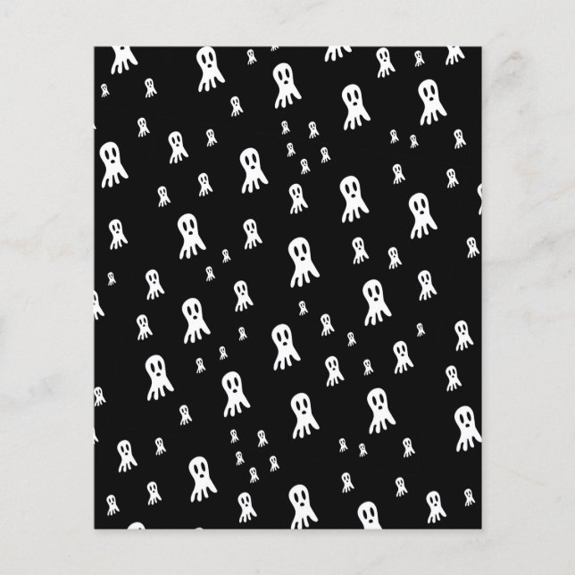 Fantômes d'Halloween foncé (Devant)