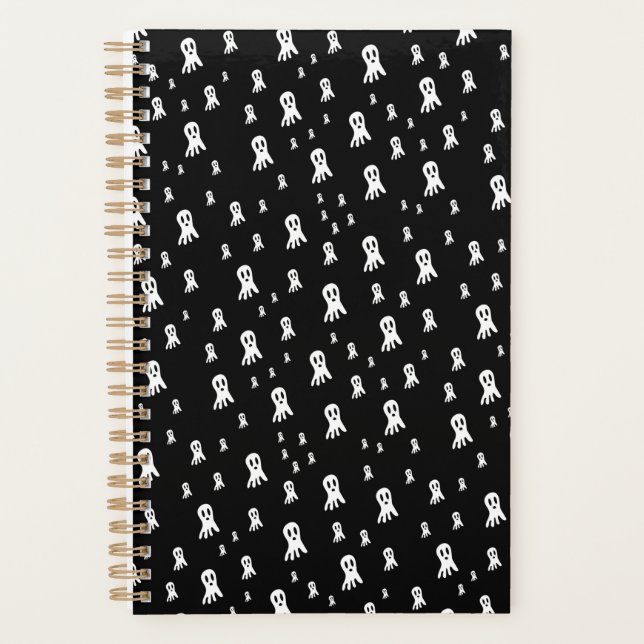 Fantômes d'Halloween foncé (Devant)