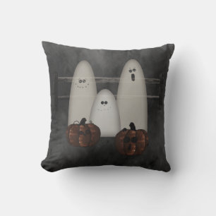 Fantômes Et Coussin Citrouille D'Halloween