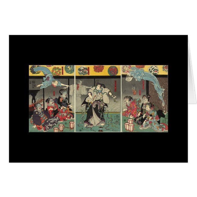 Fantômes et serpents de combat C. 1850 de (Devant horizontal)