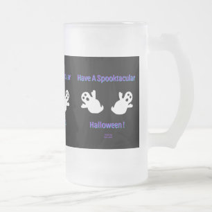 Fantômes Spotaculaires Grosse Mug en verre givré