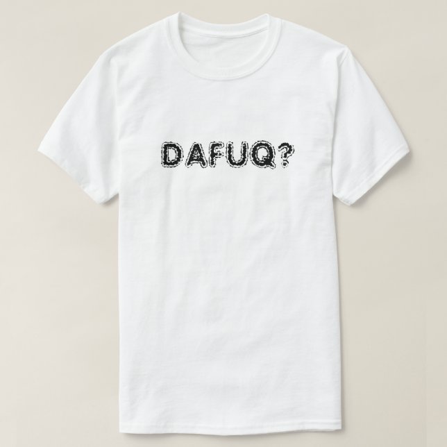 FAQ ? T-shirt (Design devant)