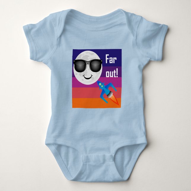 Far Out Design - Baby Body en Jersey (Devant)