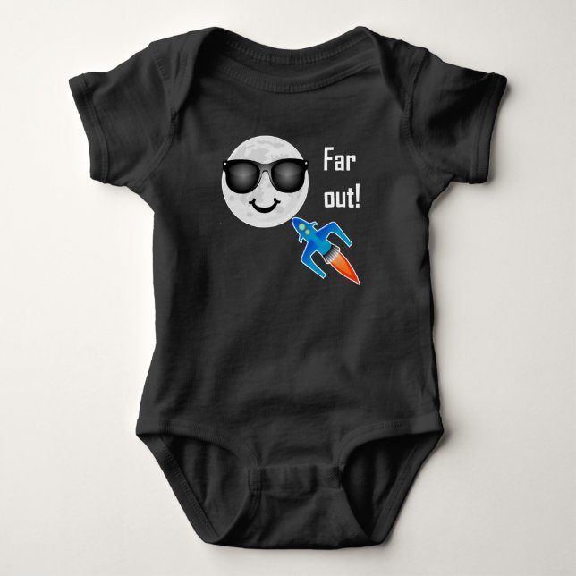 Far Out Design - Body bébé en jersey (Devant)