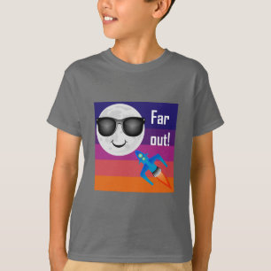 Far Out Design - T-shirt de base pour enfants