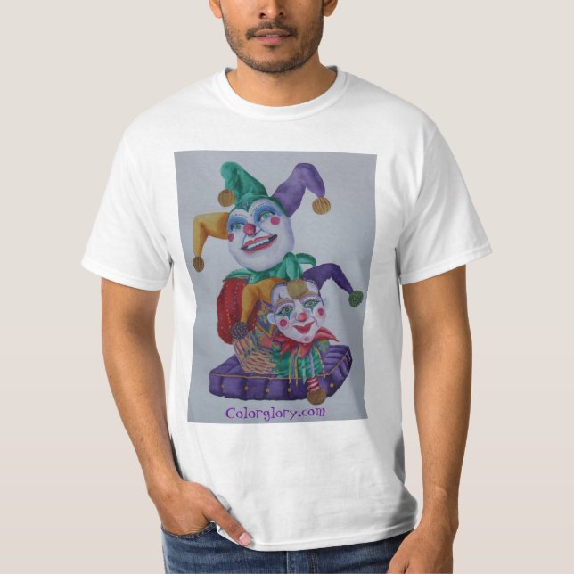 Farceurs sur le T-shirt de valeur de Bourbon (Devant)
