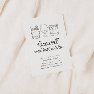 Farewell Moving Retirement Party Invitation Boisso