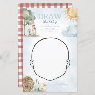Farm Dessiner le jeu du Baby shower