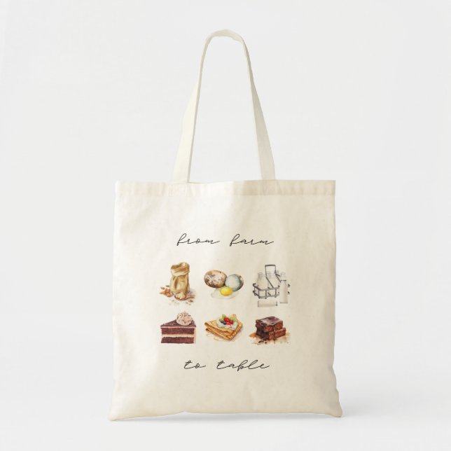 Farm To Table Baker's Edition Sac fourre-tout (Devant)