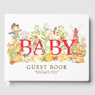 Farmers Market Baby shower Livre d'or