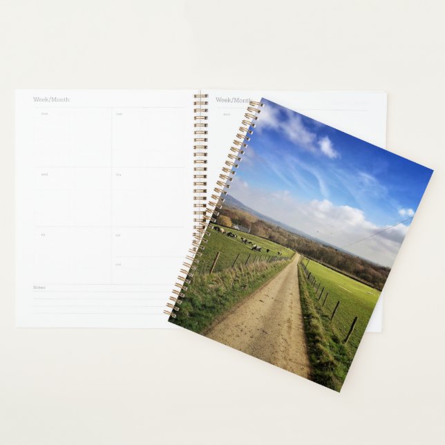 Farms | English Countryside Dirt Road (Devant avec enveloppe)