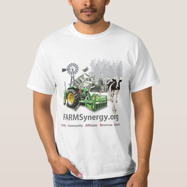 FARMSynergy - T-shirt - les gars (Devant)