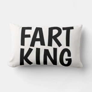 FART KING drôle Lumbar Coussins