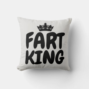 FART KING FUNNY COUSSINS