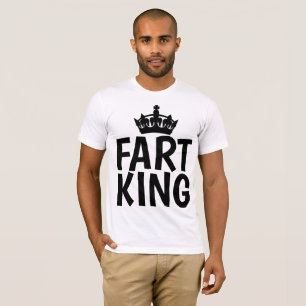 FART KING Funny T-shirts hommes